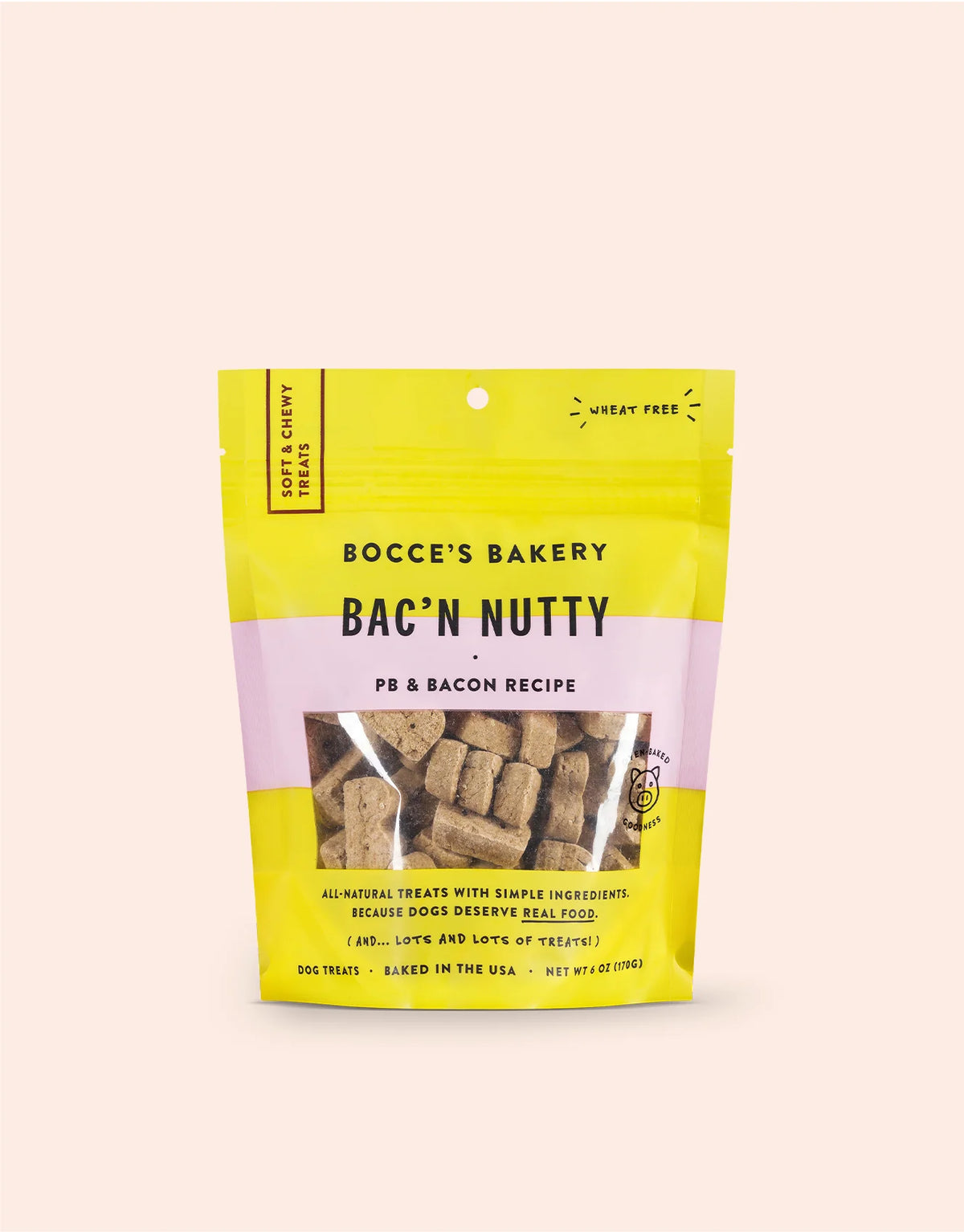 Bocce's Bakery - Bac'n Nutty Training Treats