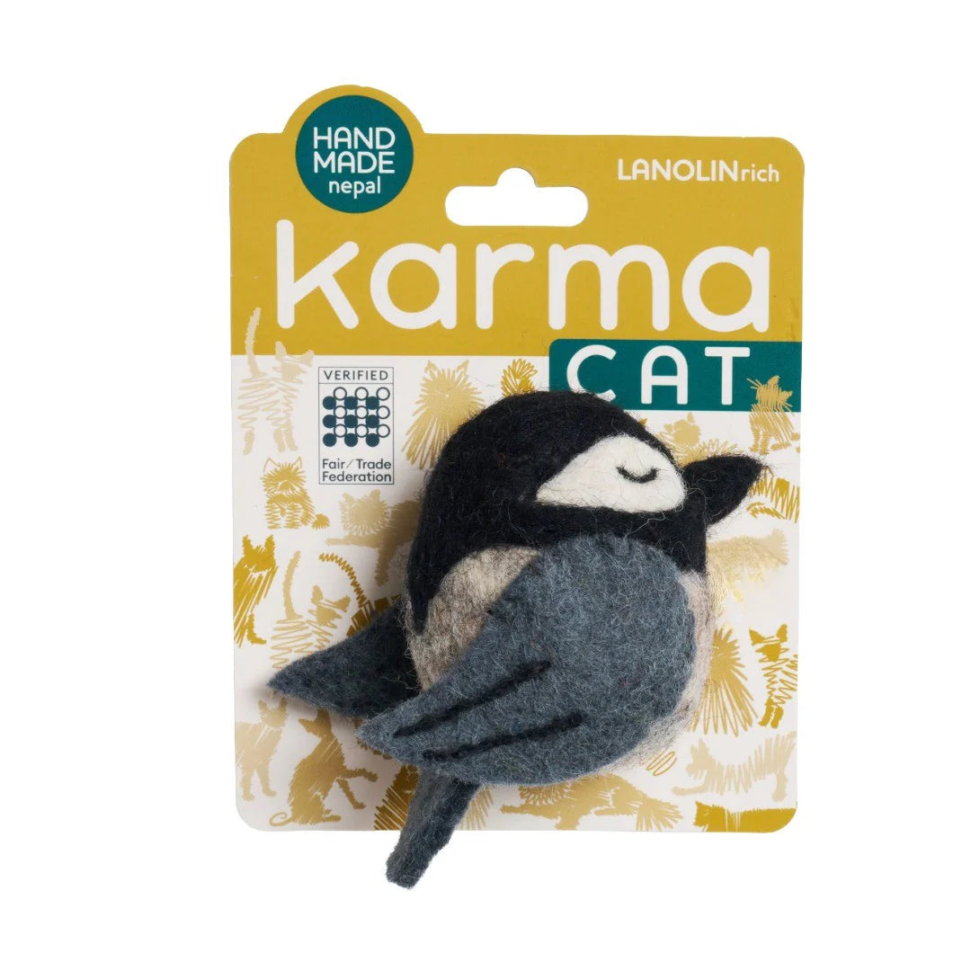Dharma Dog Karma Cat - Cat Toy Wild Bird Chickadee