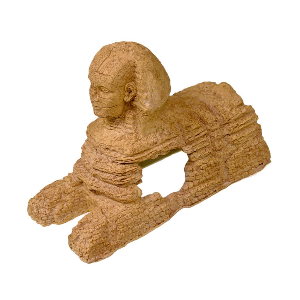 Blue Ribbon - Sphinx Hideaway Ornament