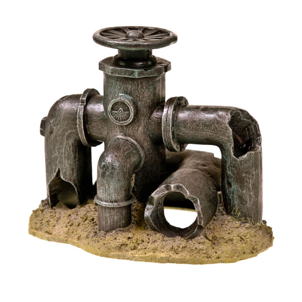 Blue Ribbon - Pipes w/ Valve Ornament