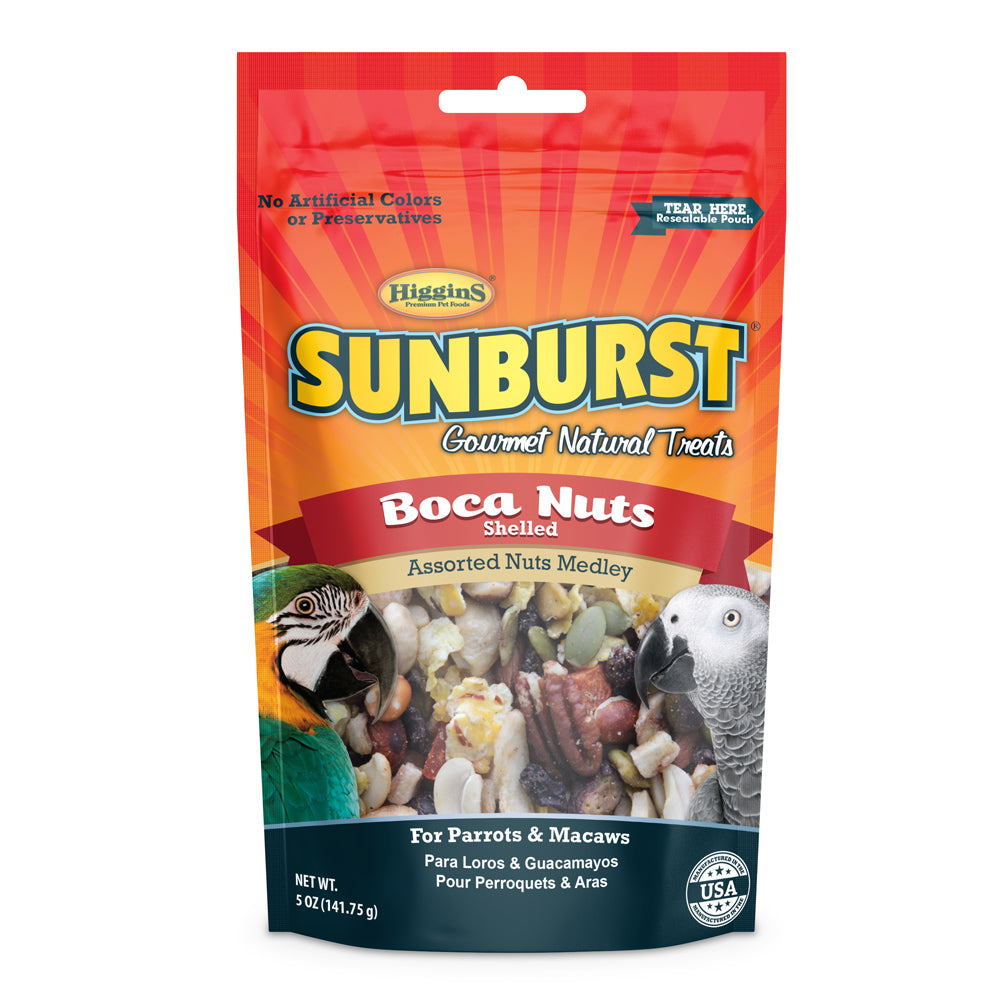 Higgins - Sunburst Gourmet Natural Treats - Boca Nuts