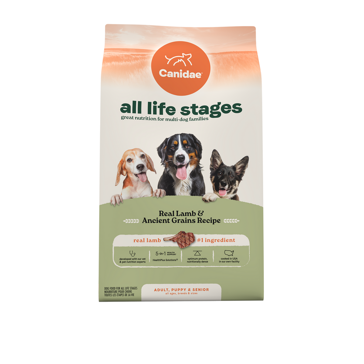 Canidae - All Life Stages Lamb & Rice Dry Dog Food