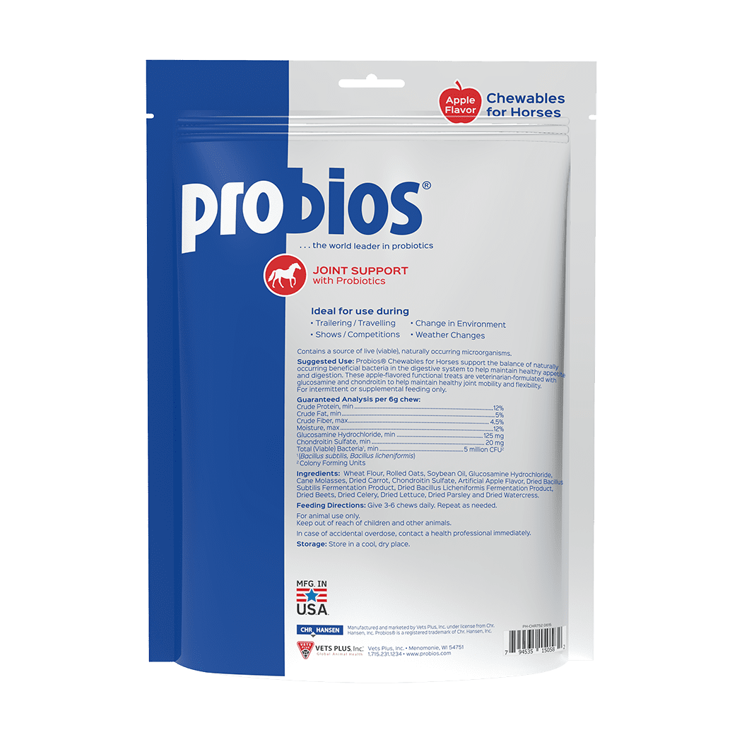 Vets Plus - Probios Horse Horse Treat Joint Supplement w/Glucosamine