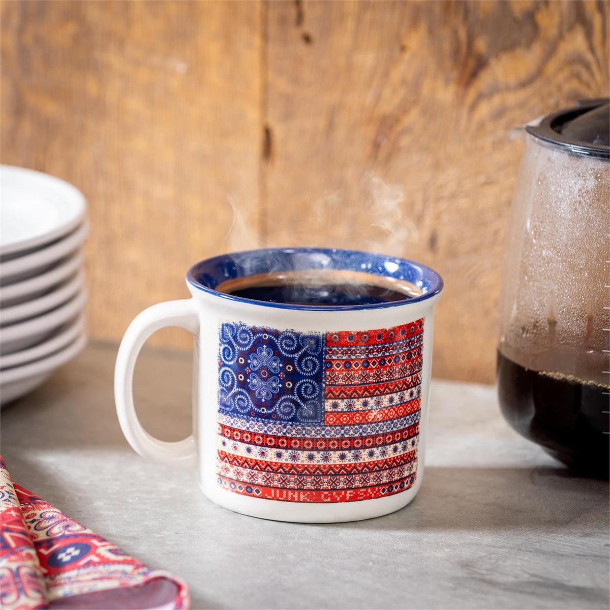 Evergreen Enterprises - Ceramic Cup American Boho