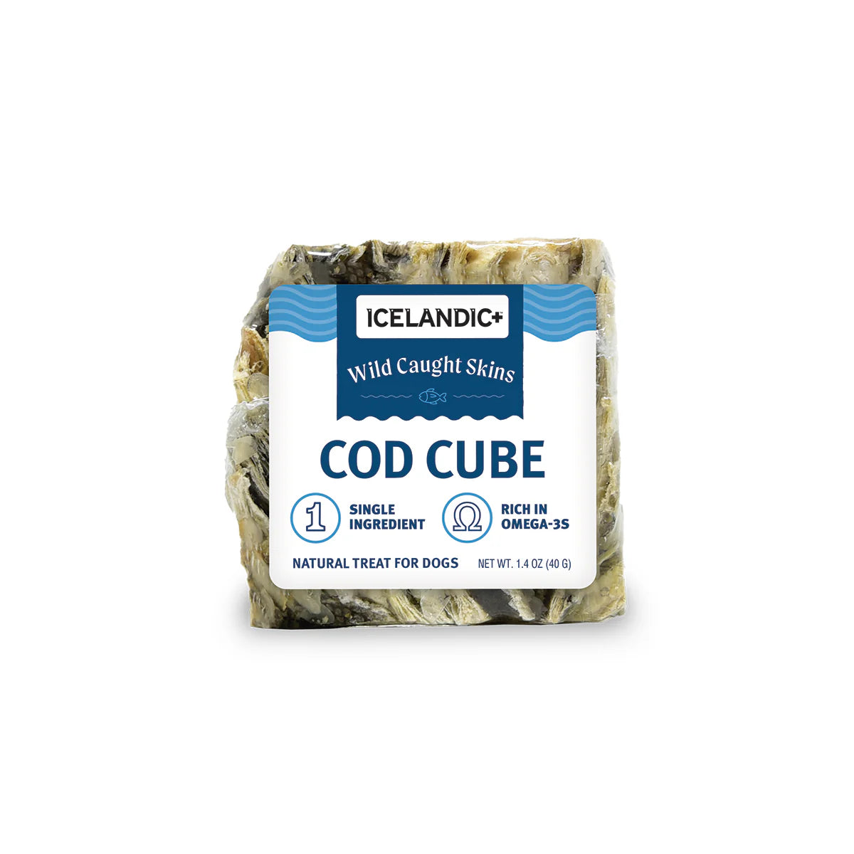 Icelandic+ Cod Cube Wild Caught Skins