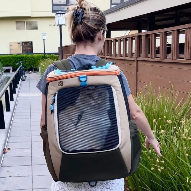 The Navigator Earth Convertible Cat Backpack