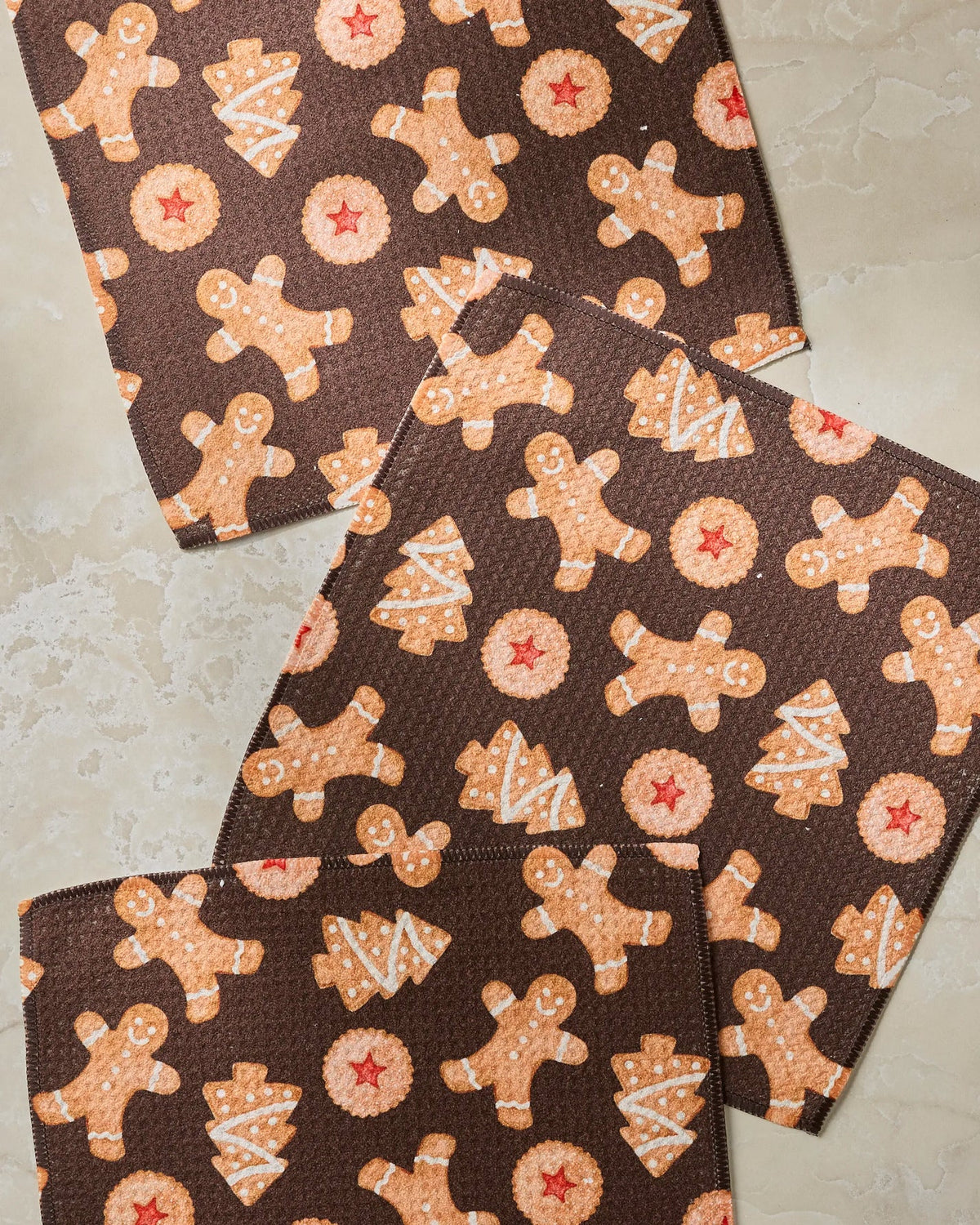Geometry - Dishcloth Set Holiday Cookies