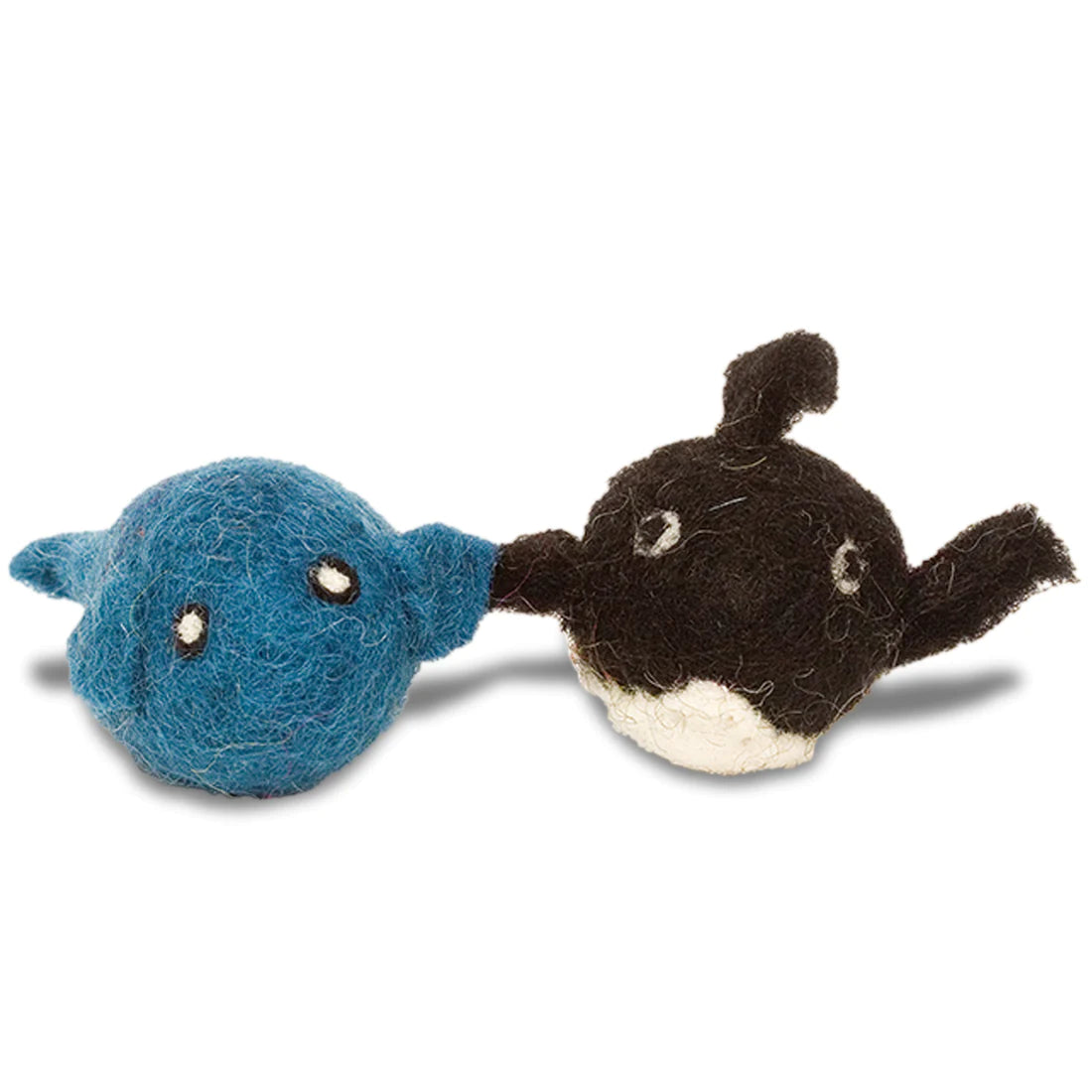 Dharma Dog Karma Cat - Cat Toy Wool Whale & Orca