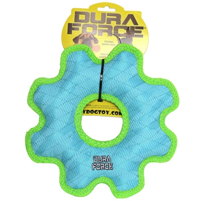 dog ring gear DuraForce Gear Ring Dog Toy Blue
