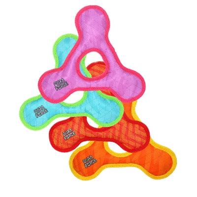 Tuffy Dog Toys - DuraForce Triangle Ring Durable Squeak Toy