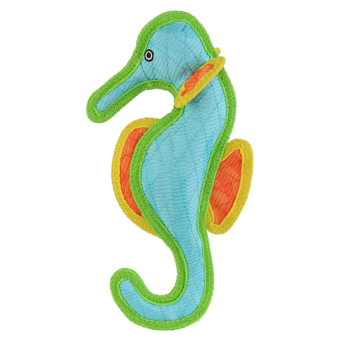 Tuffy Dog Toys - DuraForce Seahorse Squeak Toy