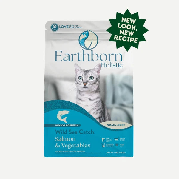 Earthborn Holistic - Holistic Wild Sea Catch Indoor Grain Free Dry Cat Food