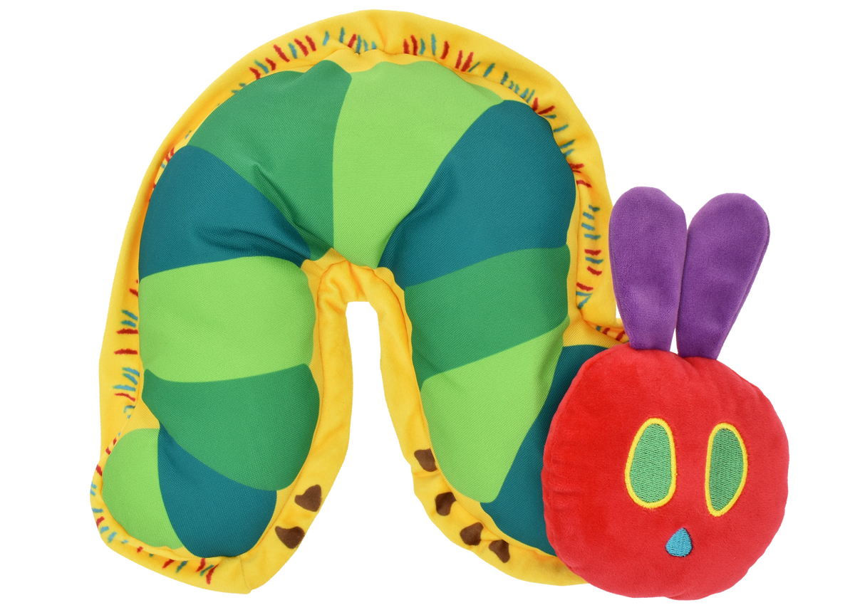 Multipet International - Eric Carle Very Hungry Caterpillar Flattie Dog Toy
