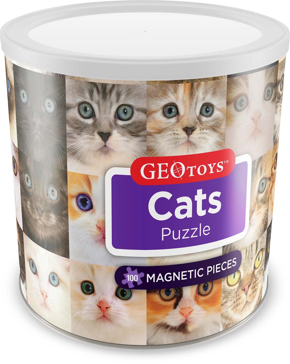 Geotoys - Magnetic Puzzle Cats