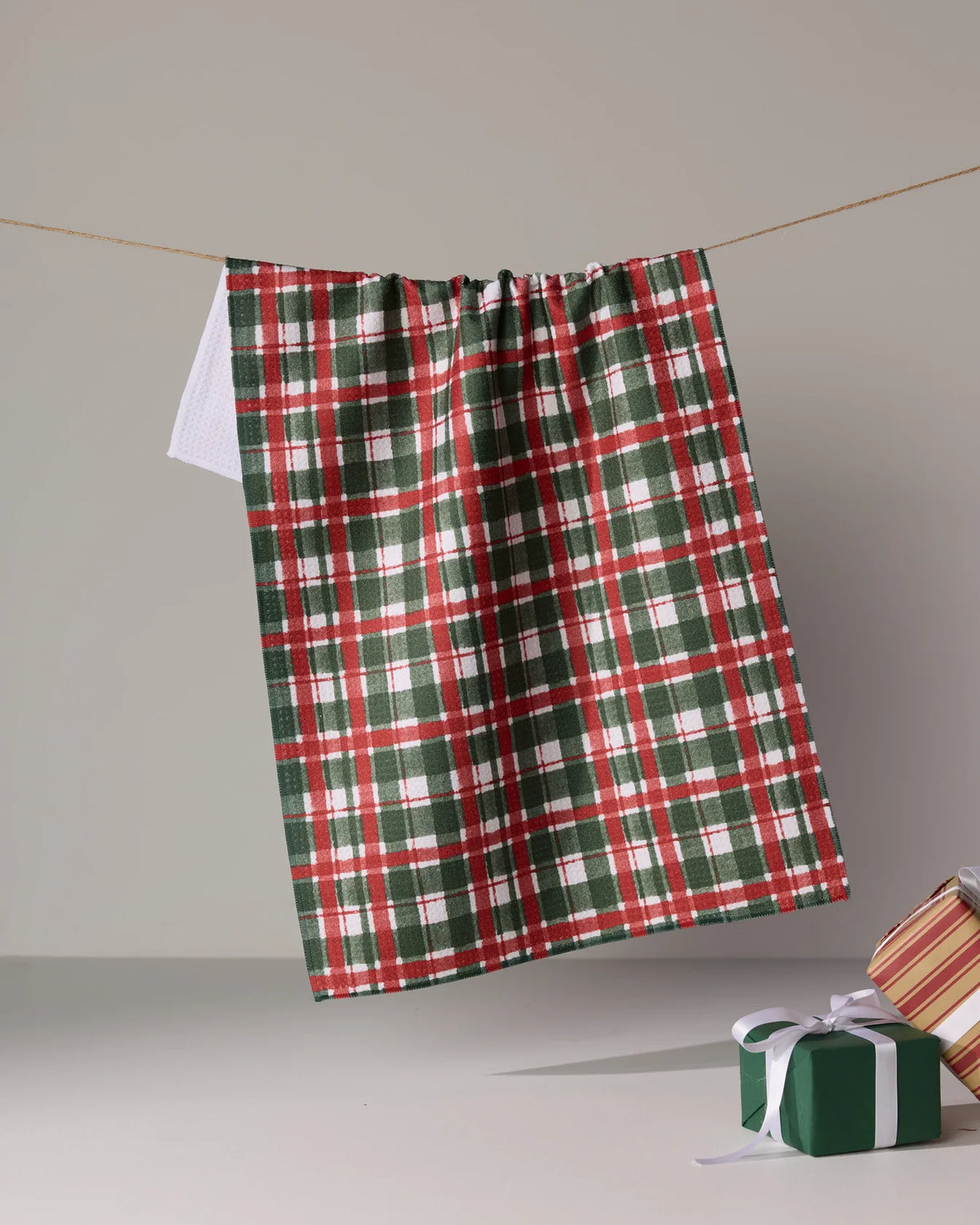 Geometry - Tea Towel Alpine Plaid