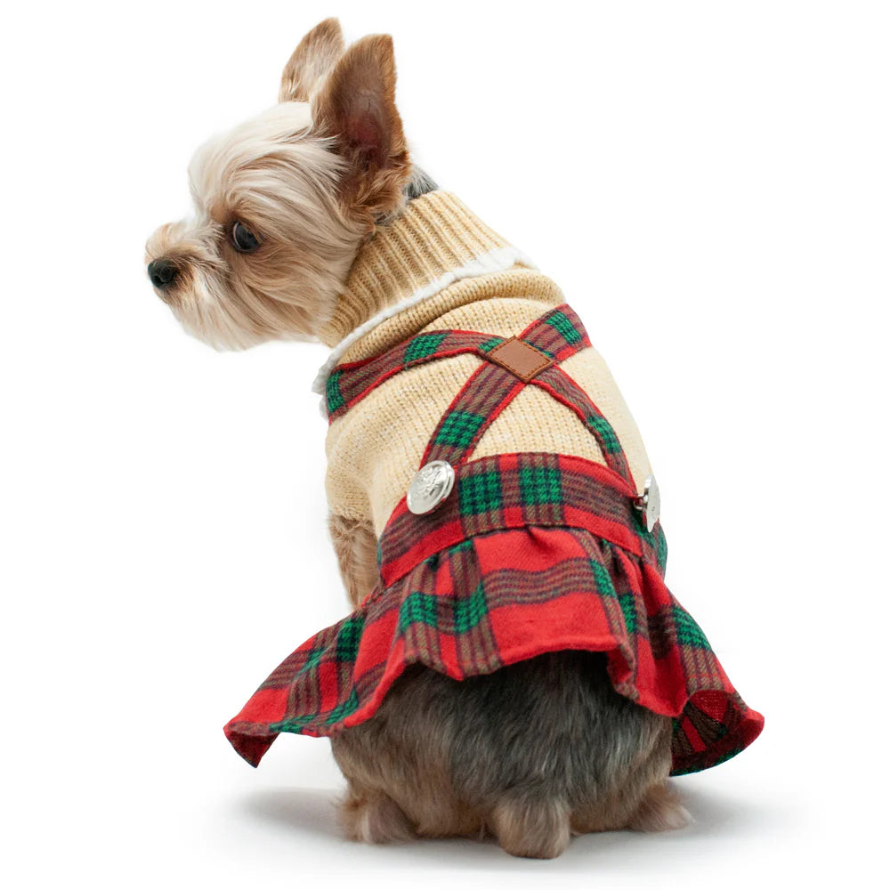 pet holiday dresses Woofmas Dog Dress main image 1