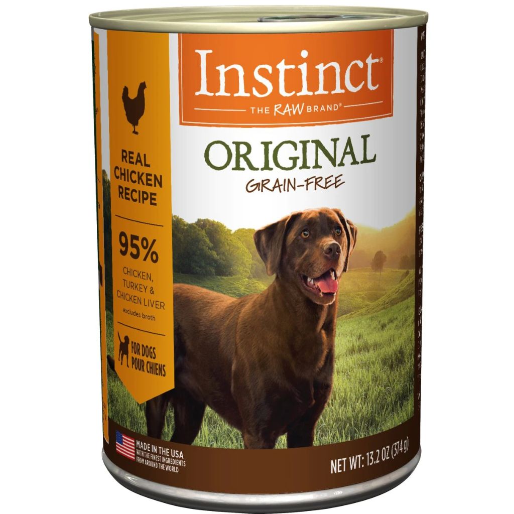 Nature's Variety - Instinct - All Breeds, Adult Dog Grain-Free Stews Chicken Recipe Canned Dog Food