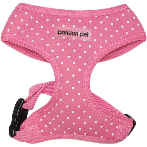 Parisian Pet - Freedom Harness Pink Dot