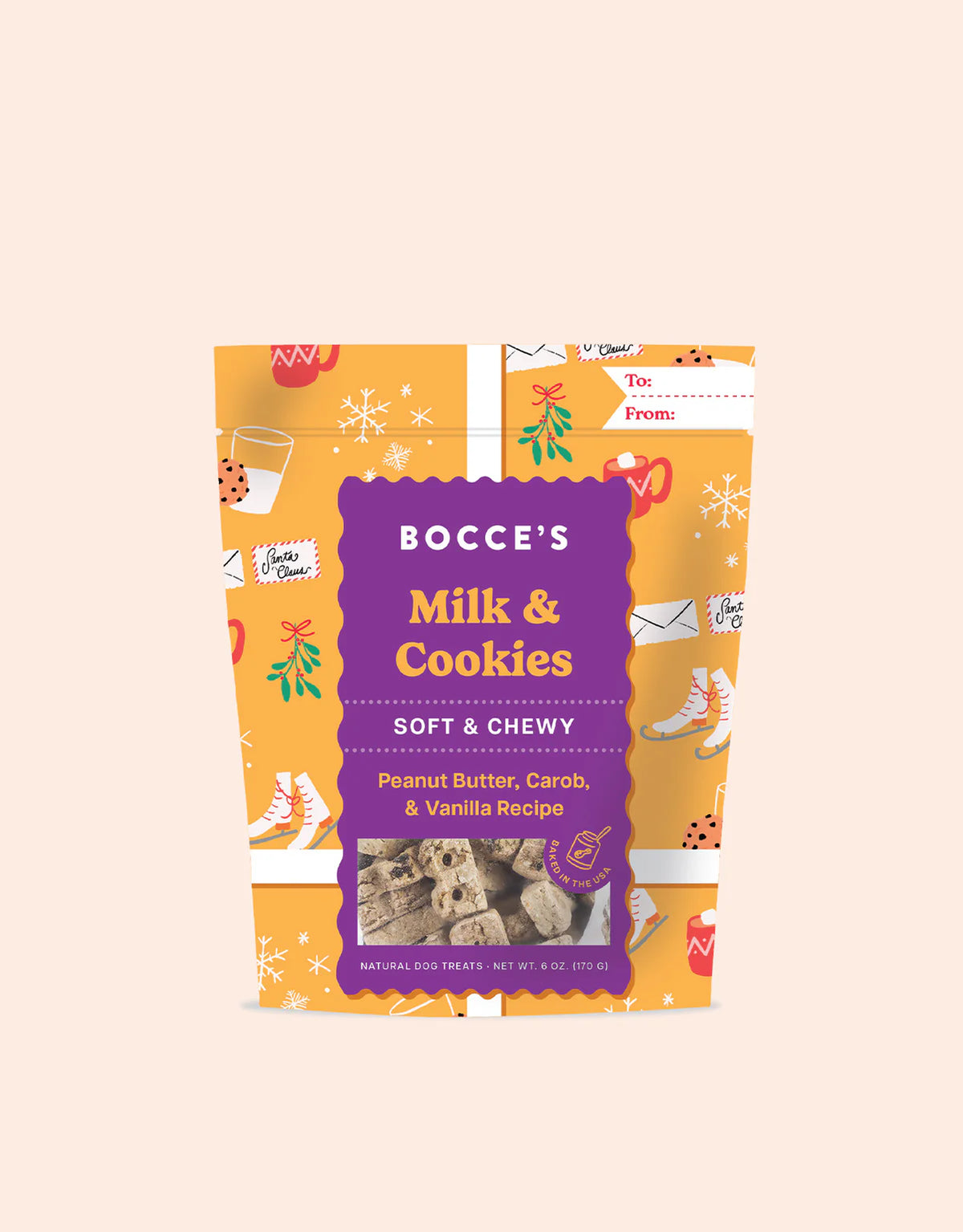 Bocce's Bakery - Milk n Chocolate Soft & Chewy Treats