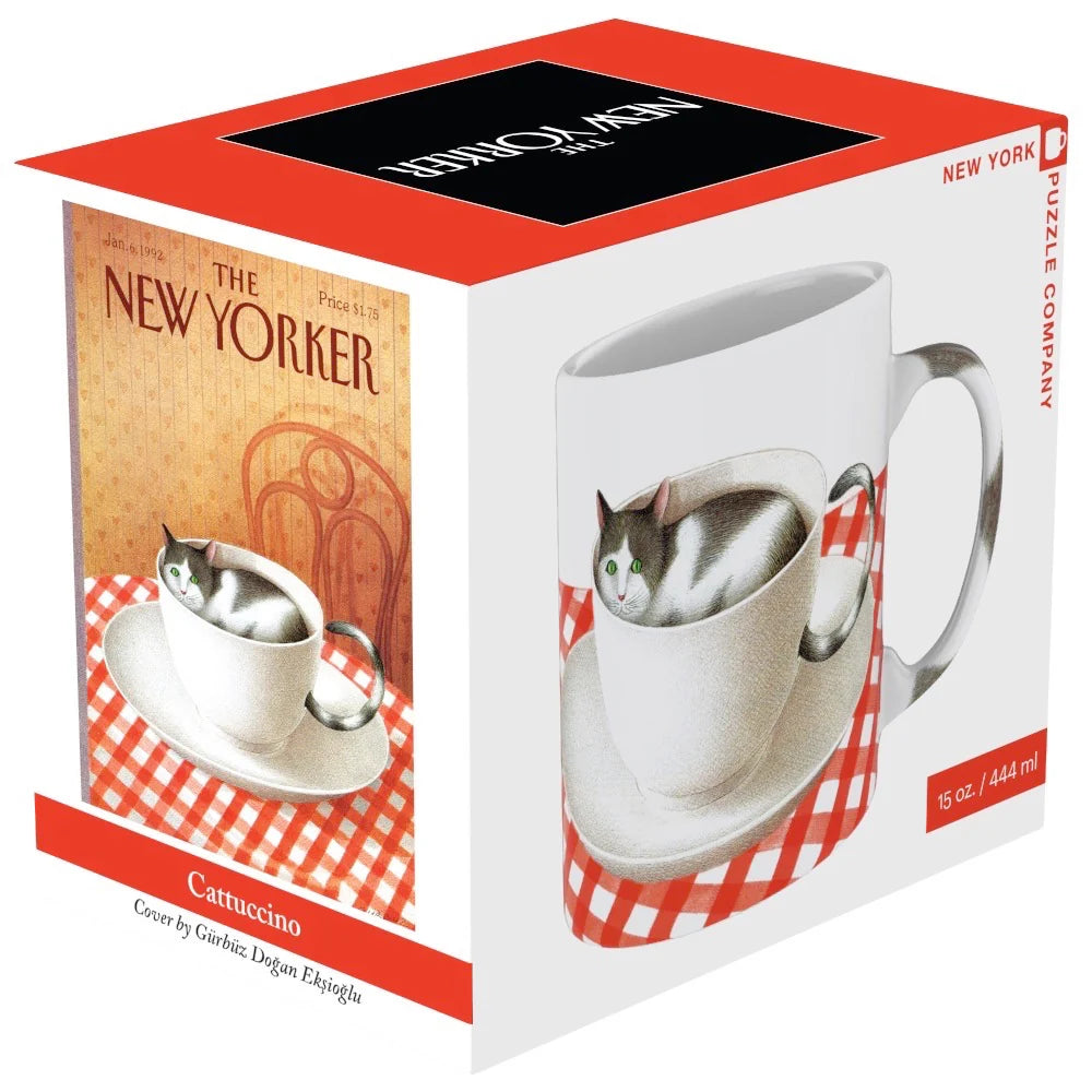 New York Puzzle Co. - Cattuccino Mug