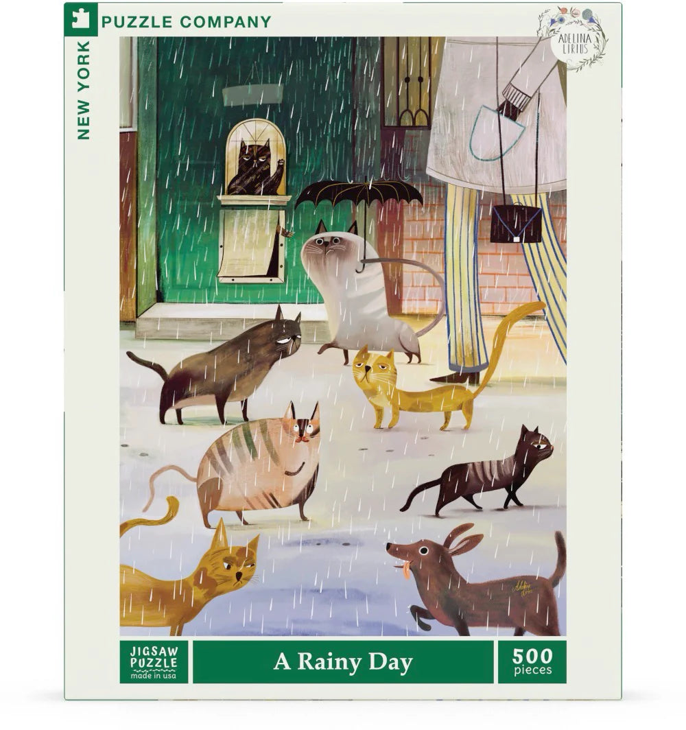 New York Puzzle Co. - A Rainy Day