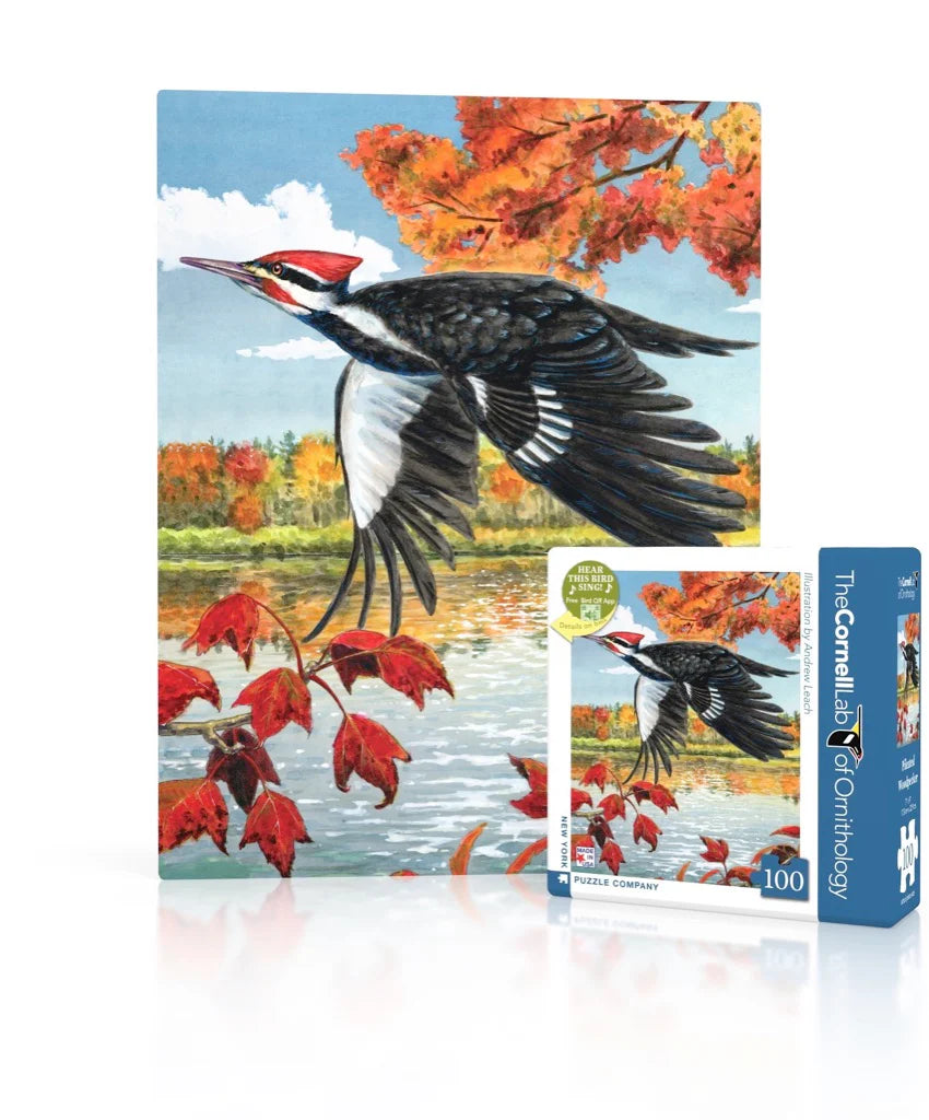 New York Puzzle Co. - Pileated Woodpecker