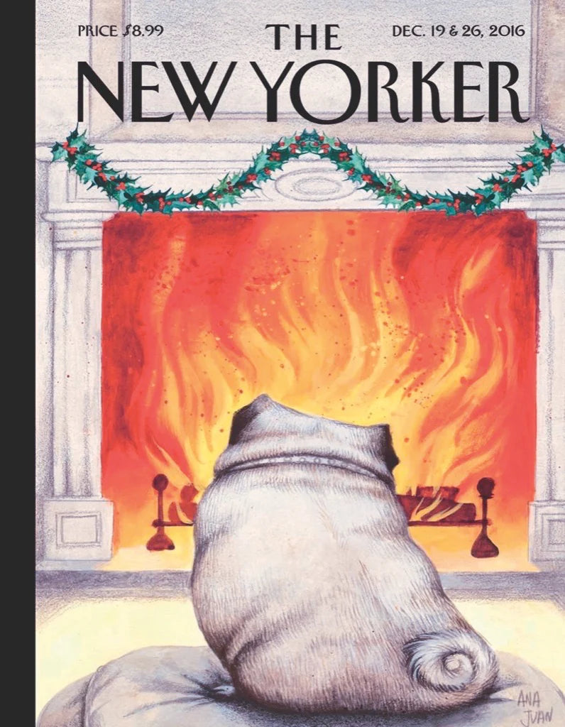 New York Puzzle Company - New Yorker Yule Dog Mini - 100 Piece Jigsaw Puzzle For Family Game Nights By Ana Juan