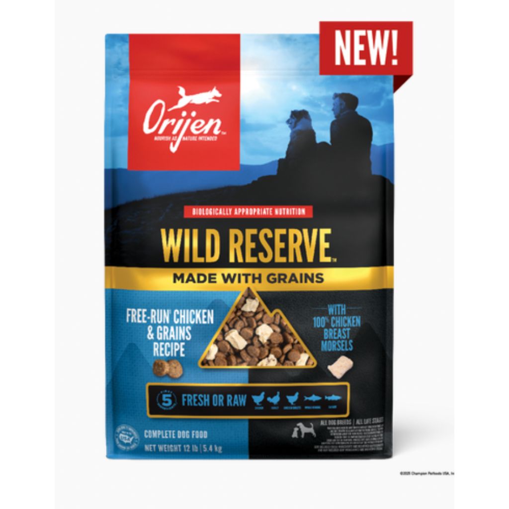 Orijen Wild Reserve , Free-Run Chicken & Grains Dry Dog Food