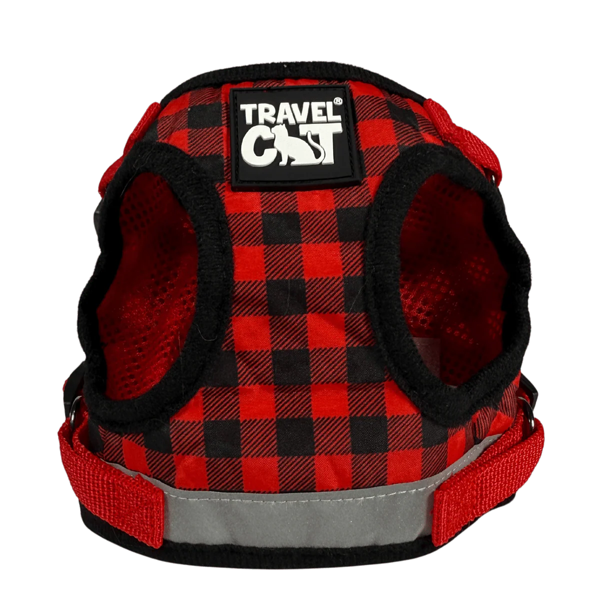 Travel Cat - Harness - "The Pawsitively Plaid" Buffalo Plaid