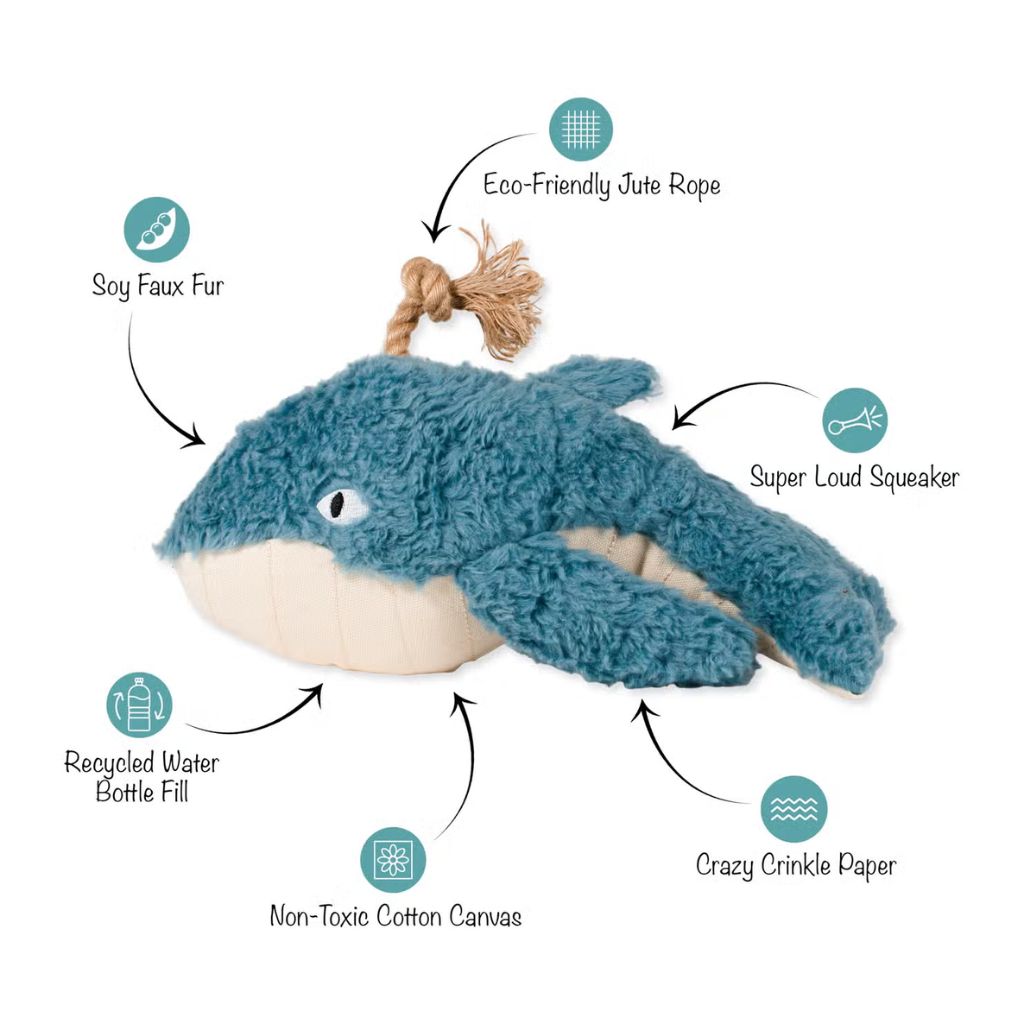 Pet Supplies : iFur Squeaky Dog Toys with Crinkle Paper