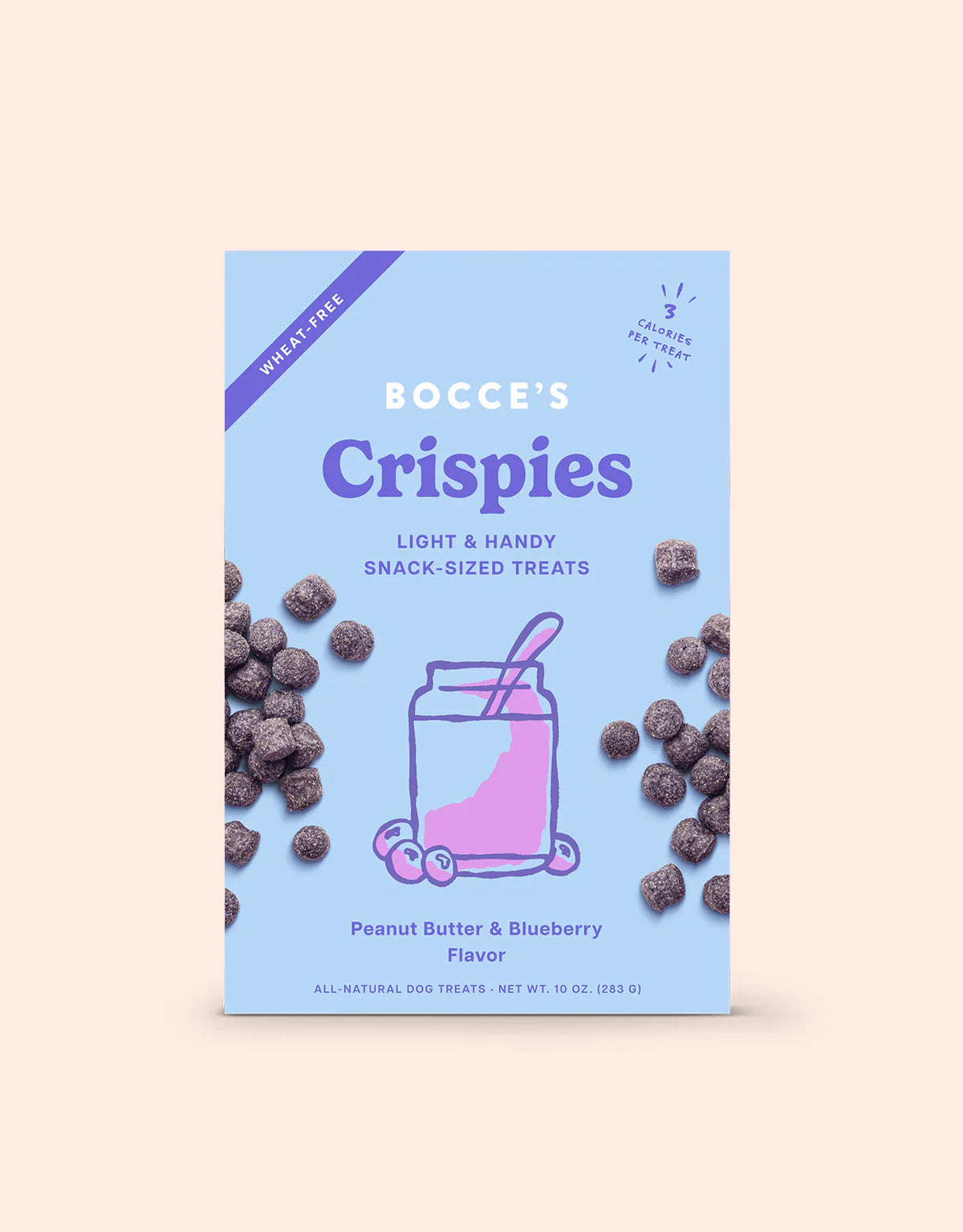 Bocce's Bakery - PB+Blueberry Crispies