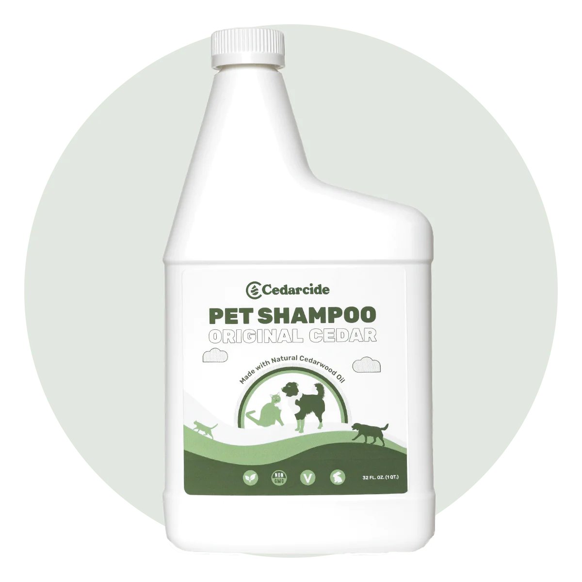 Cedarcide Pet Shampoo 32 oz.