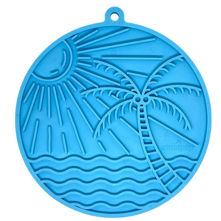 Enrichment Dog Lick Mat - Sun 'n Sea