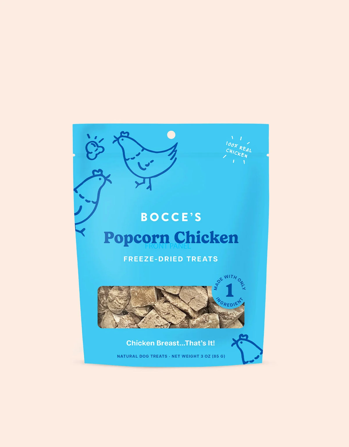 Bocce's Bakery - Popcorn Chicken Freeze Dried Dog Treats