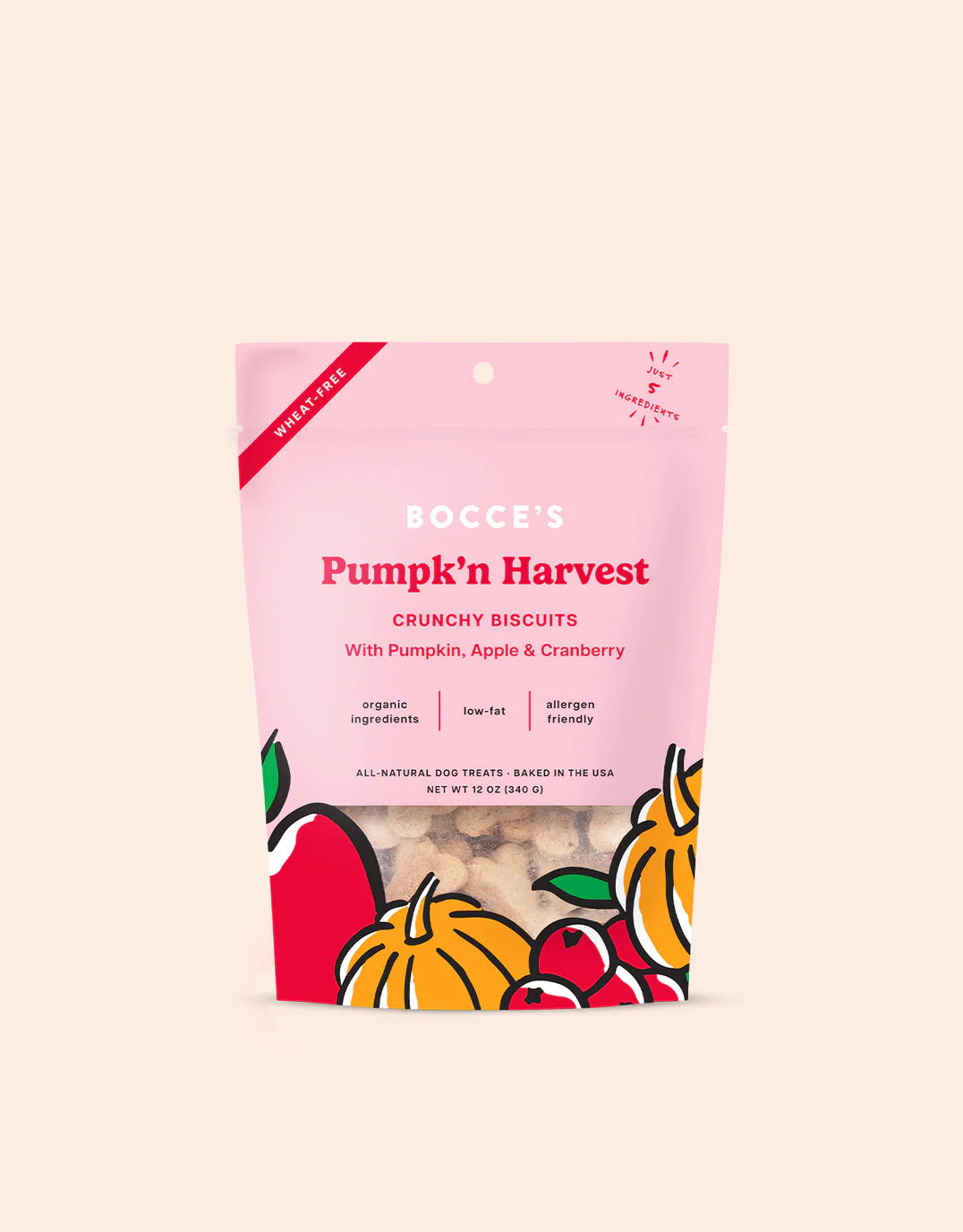 Bocce's Bakery - Pumpk'n Harvest Biscuits