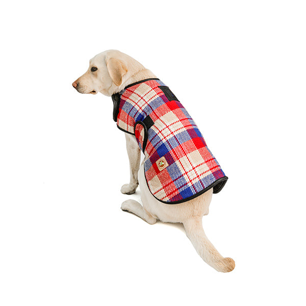 Chilly Dog Dog Blanket Coat Red Field