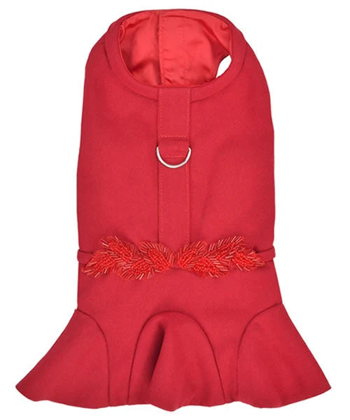 Parisian Pet - Dog Dress - Satin Embellished