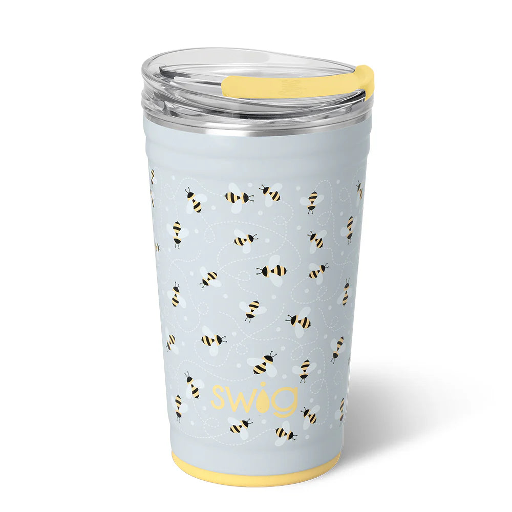 Swig - Party Cup Busy Bee 24 oz.