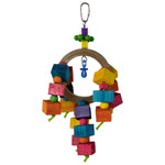 Super Bird Creations - Balsa Rainbow Ring Bird Toy