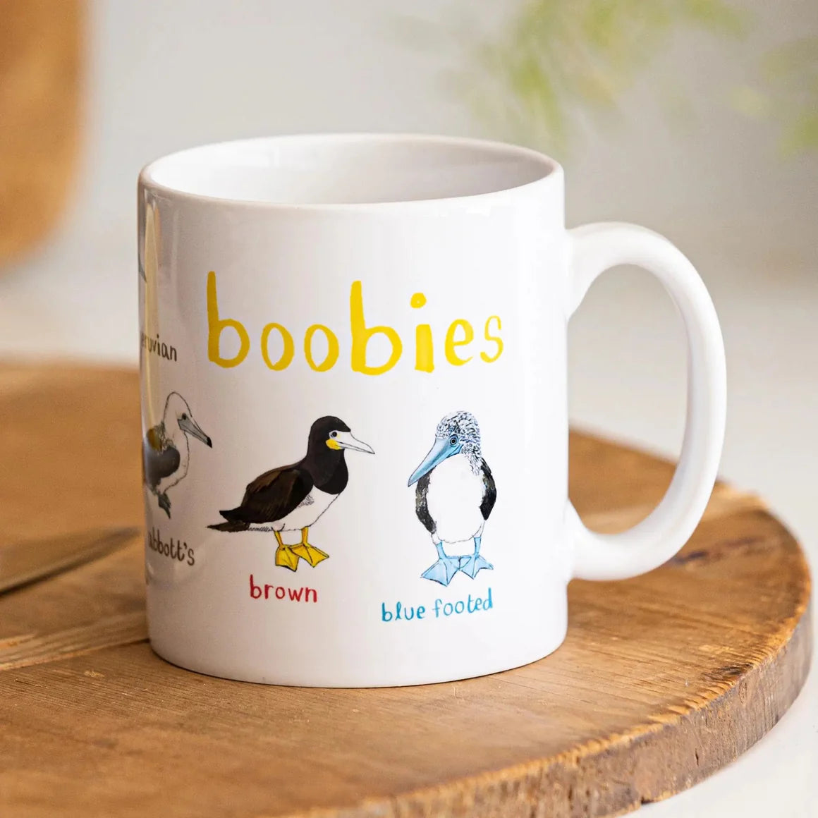 Fly Paper Products - Mug Boobies Bird Pun Fowl