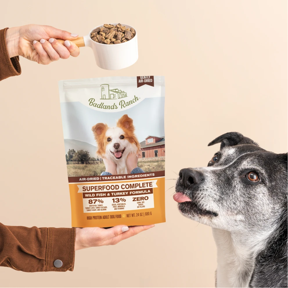 Badlands Ranch - Superfood Complete Wild Fish & Turkey Gently Air-Dried Food