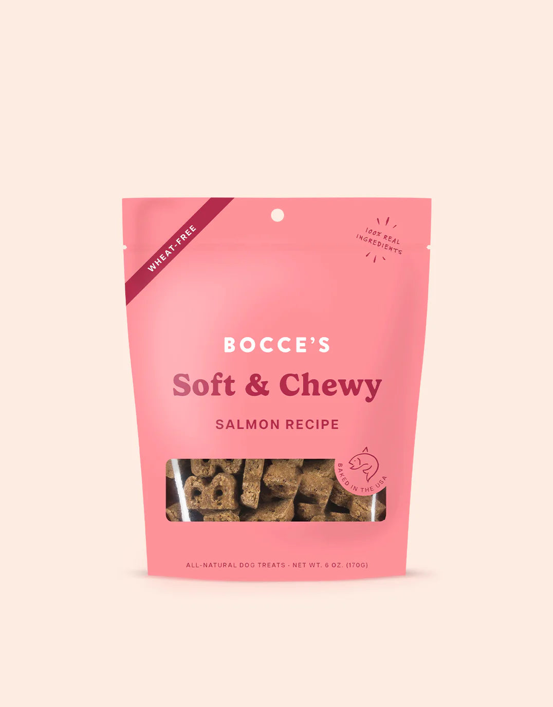 Bocce's Bakery - Salmon Soft & Chewy Treat