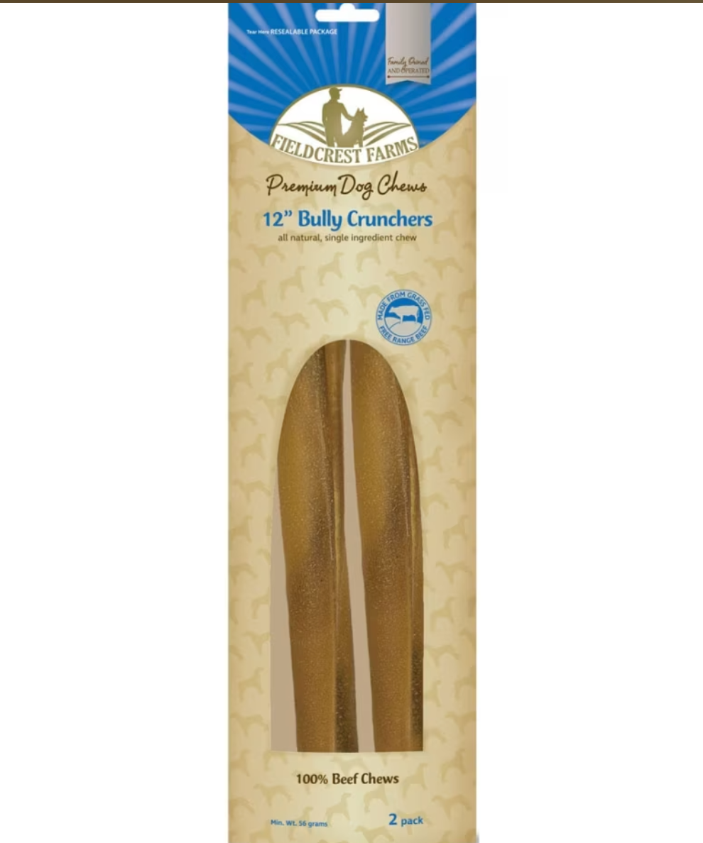 Fieldcrest Farms - Bully Crunchers 12" - 2pk