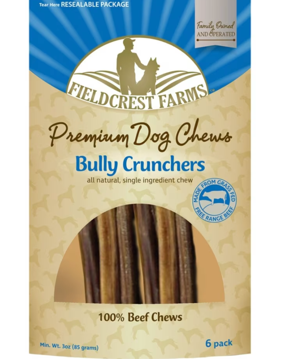 Fieldcrest Farms - Bully Crunchers 6" - 6pk