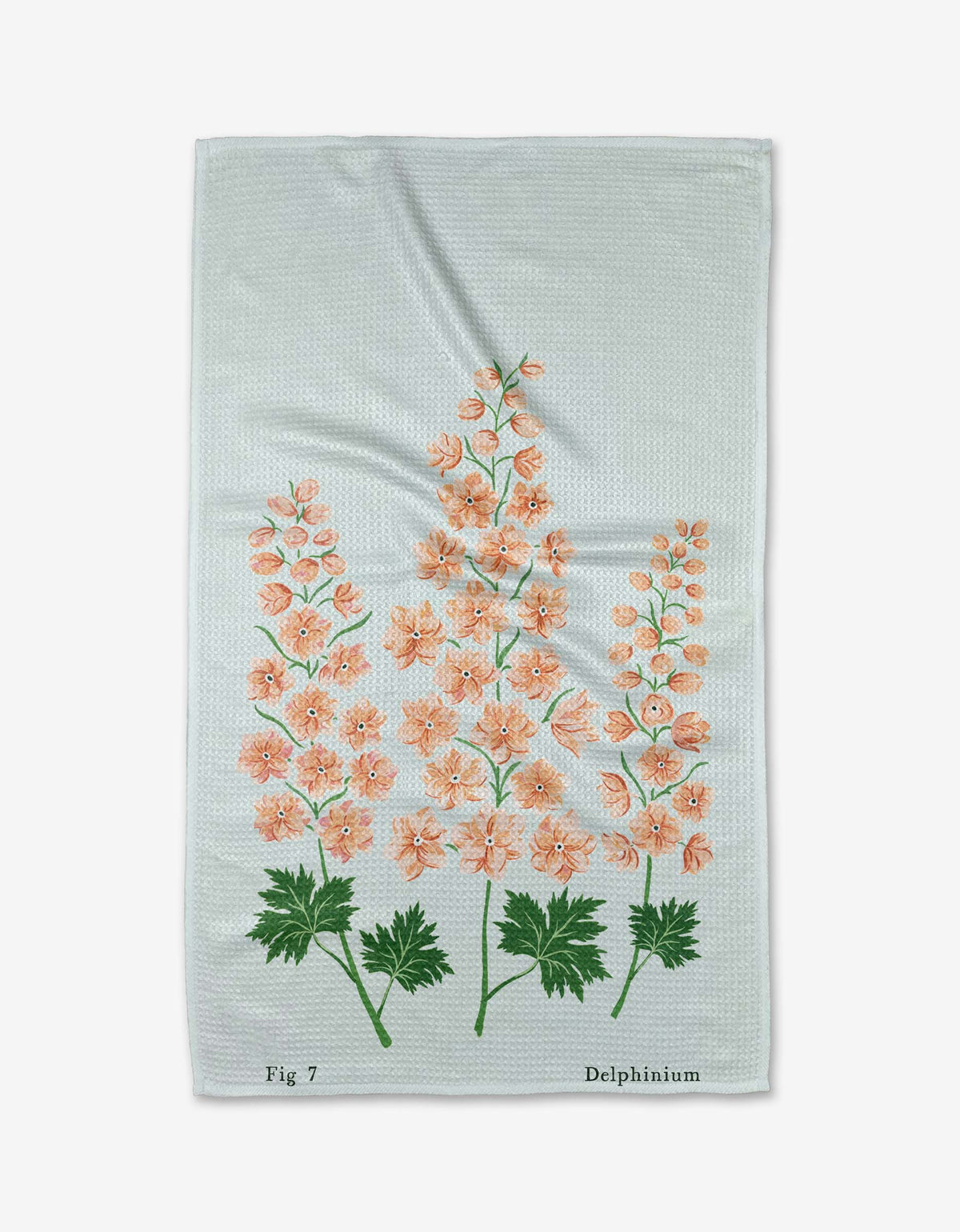 Geometry - Tea Towel July Delphinium