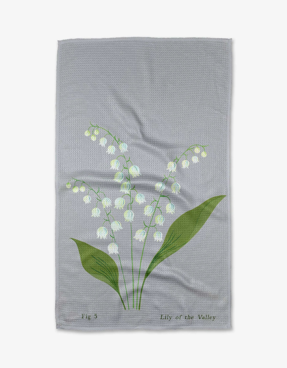 Geometry - Tea Towel May Lilly of the Valley