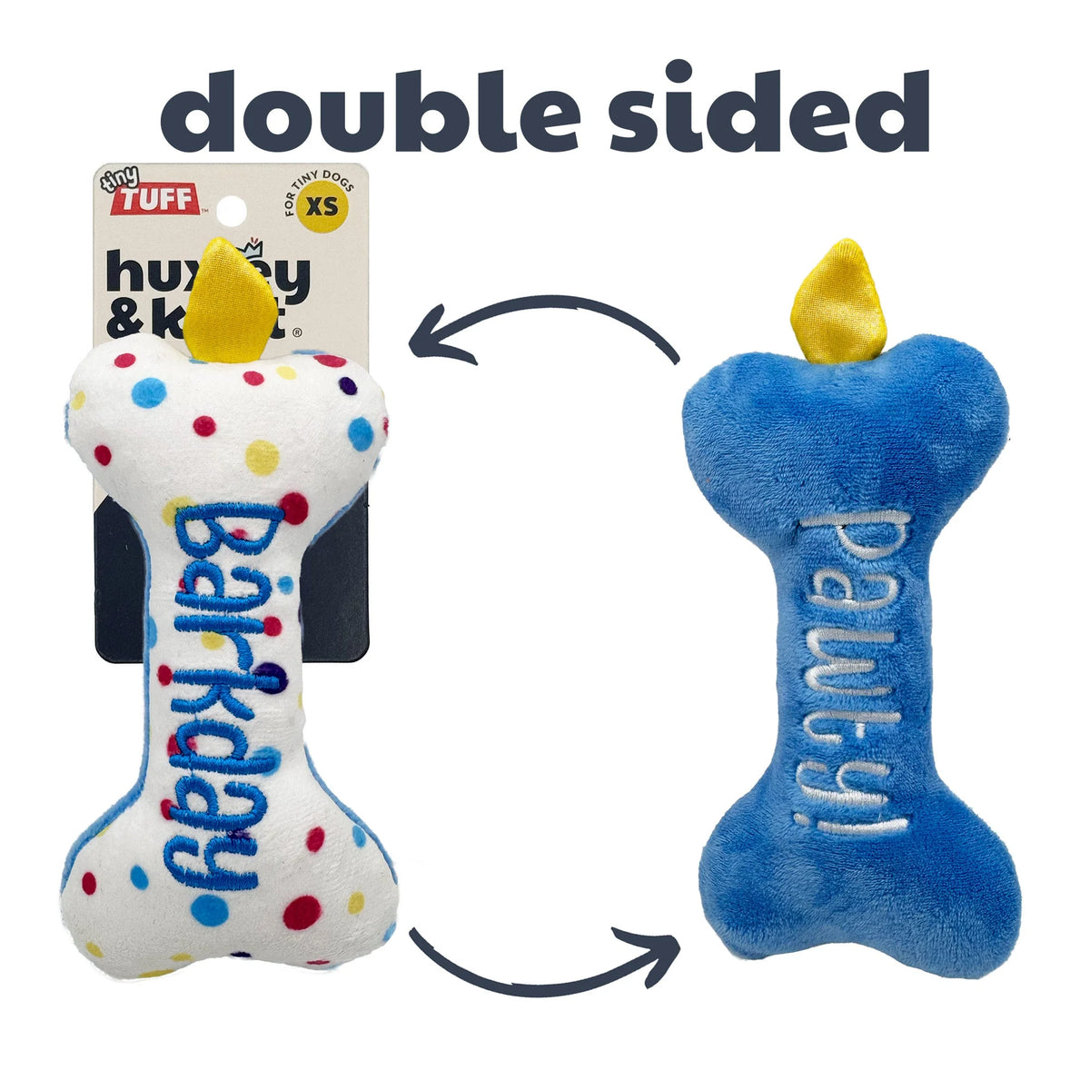 Huxley & Kent - Dog Toy Tiny Tuff It's My Barkday