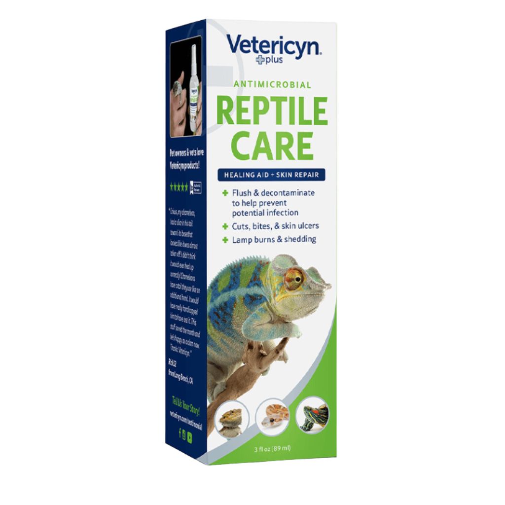 Illustration of Treating Reptile Skin Wounds In Captivity
