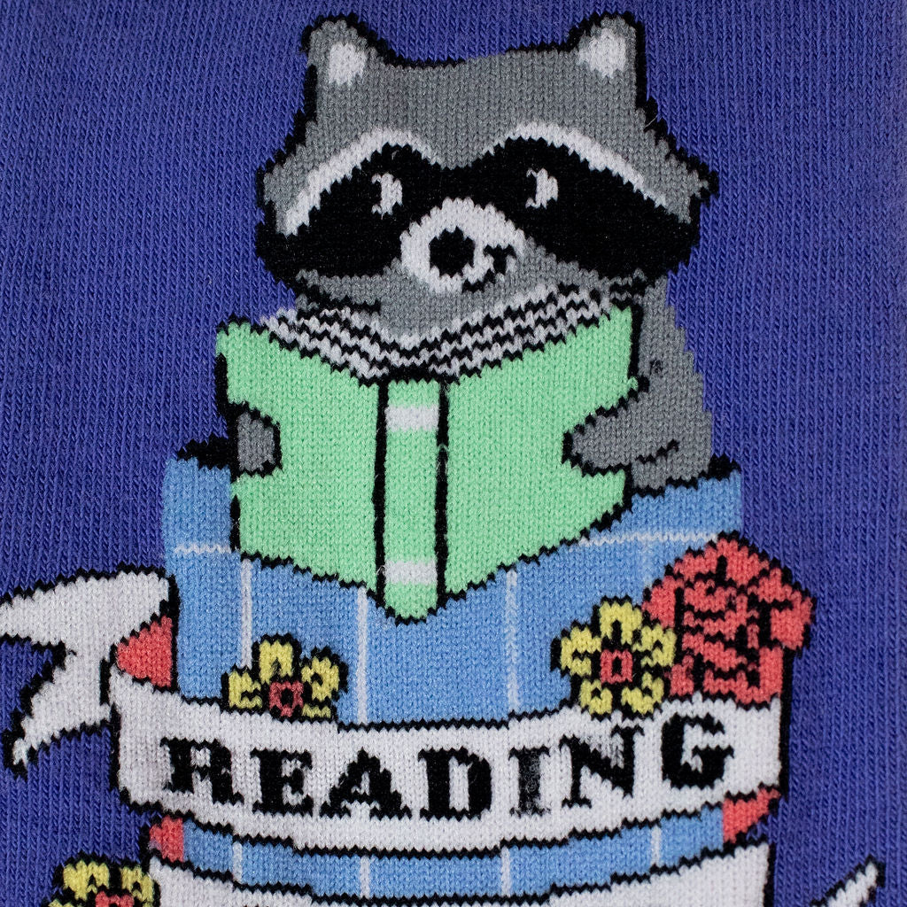 Sock It To Me - Socks Reading Trash