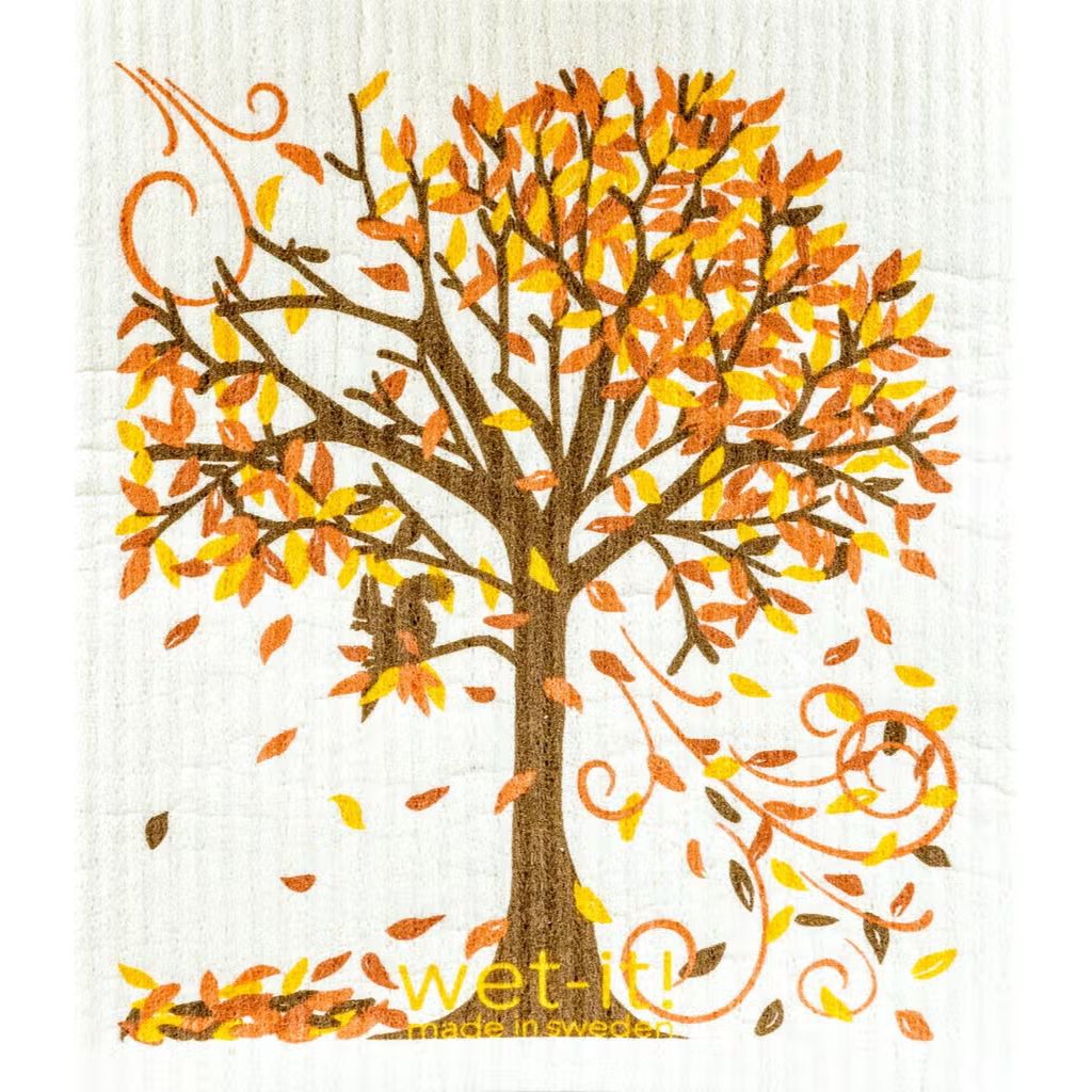 Wet-it! - Fall Tree Swedish Cloth